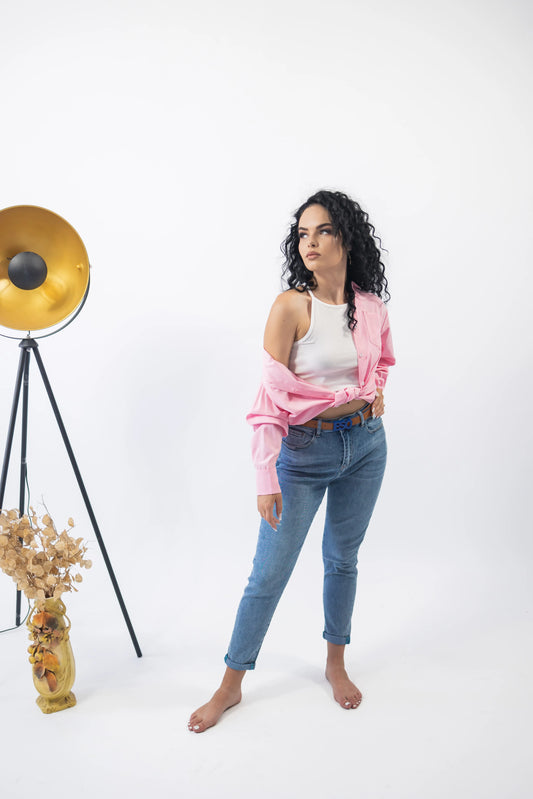 Pantaloni denim albastru - Lemus