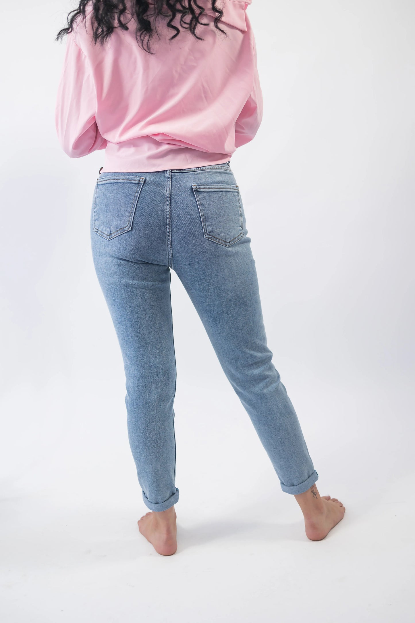 Pantaloni denim albastru - Lemus
