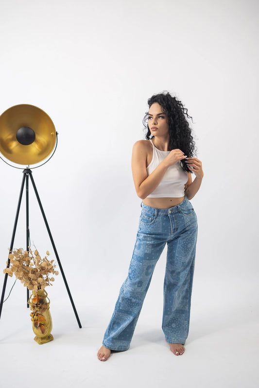 Blugi model patchwork - Lemus