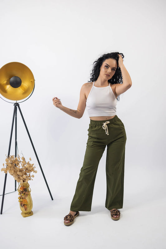 Pantaloni de in verde inchis - Lemus