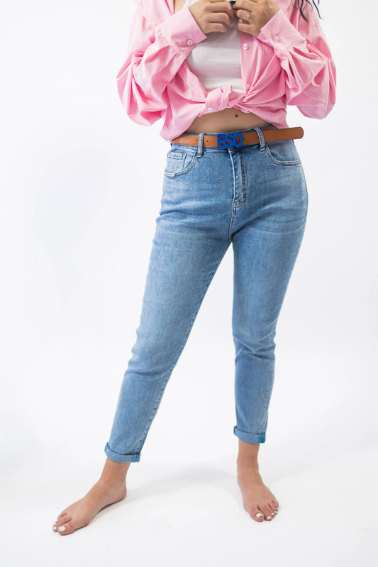 Pantaloni denim albastru - Lemus