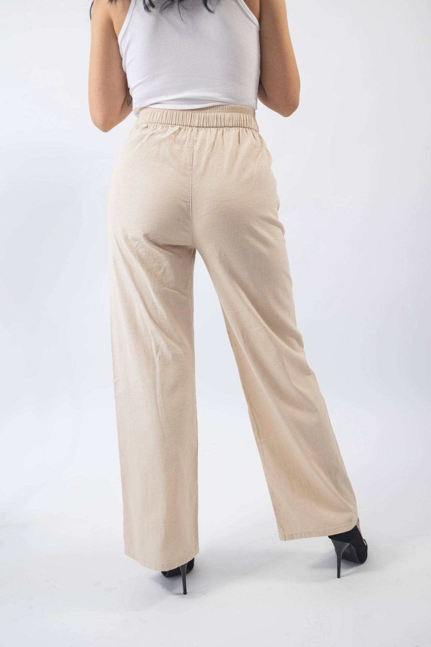 Pantaloni in dama bej - Lemus