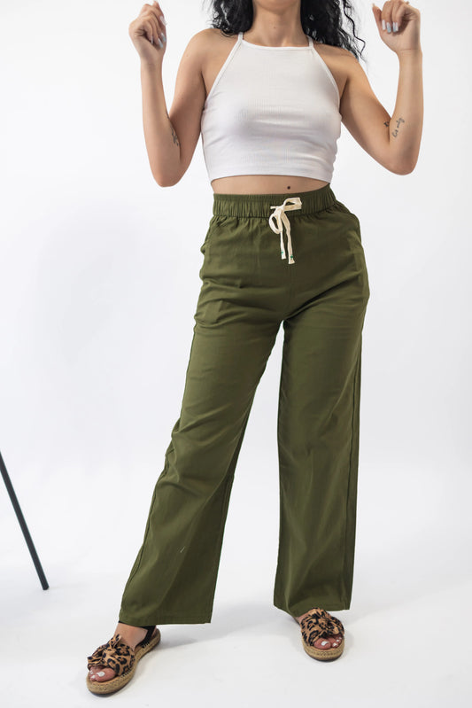 Pantaloni de in verde inchis - Lemus