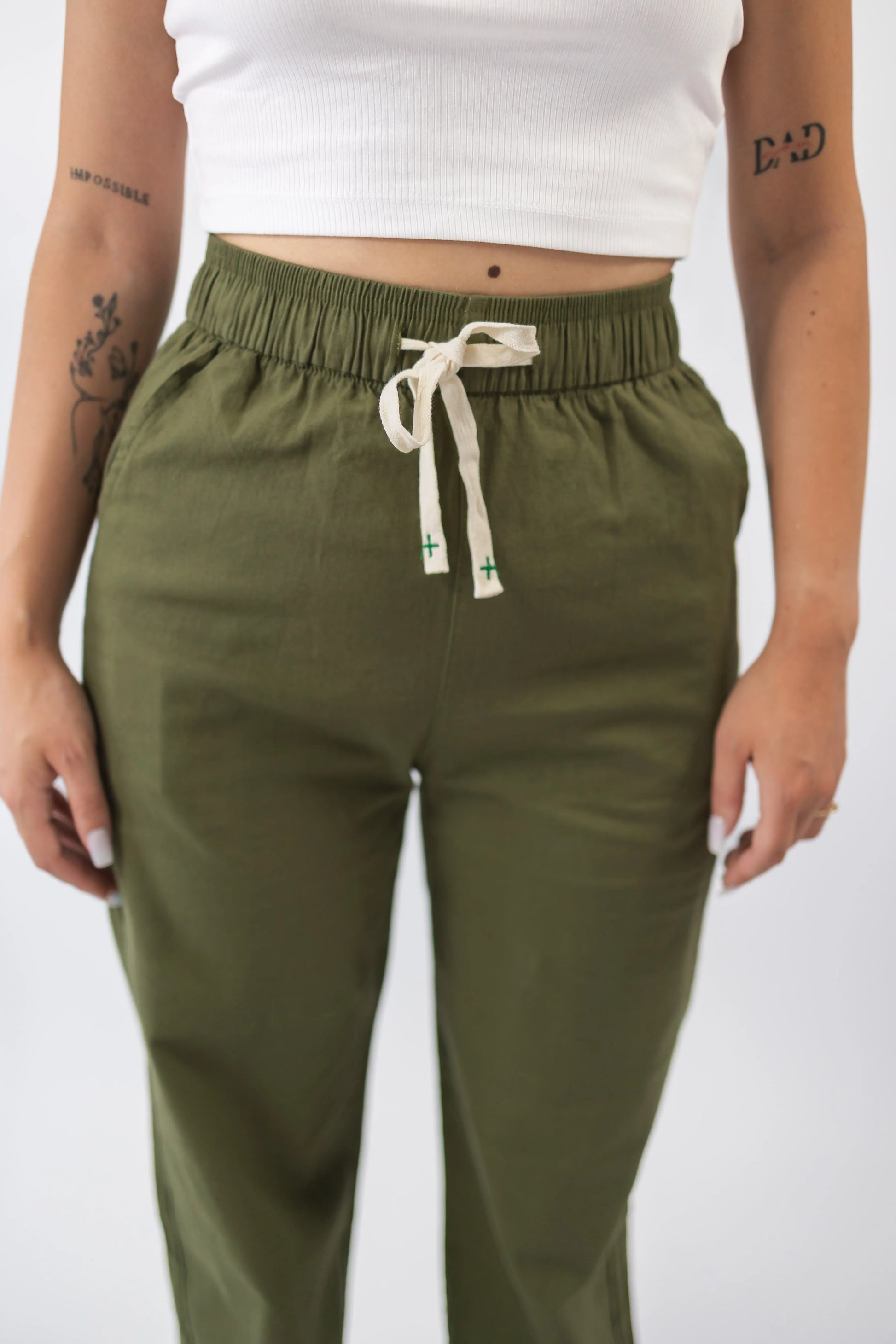 Pantaloni de in verde inchis - Lemus