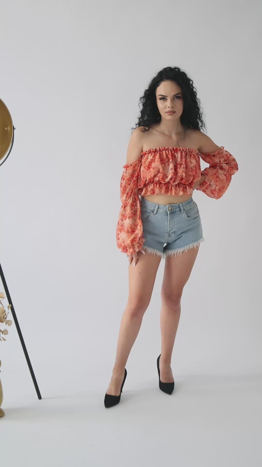 Pantaloni dama tiv franjurat - Lemus